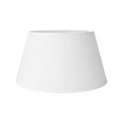 Côté Table Abat-jour Blanc En Lin