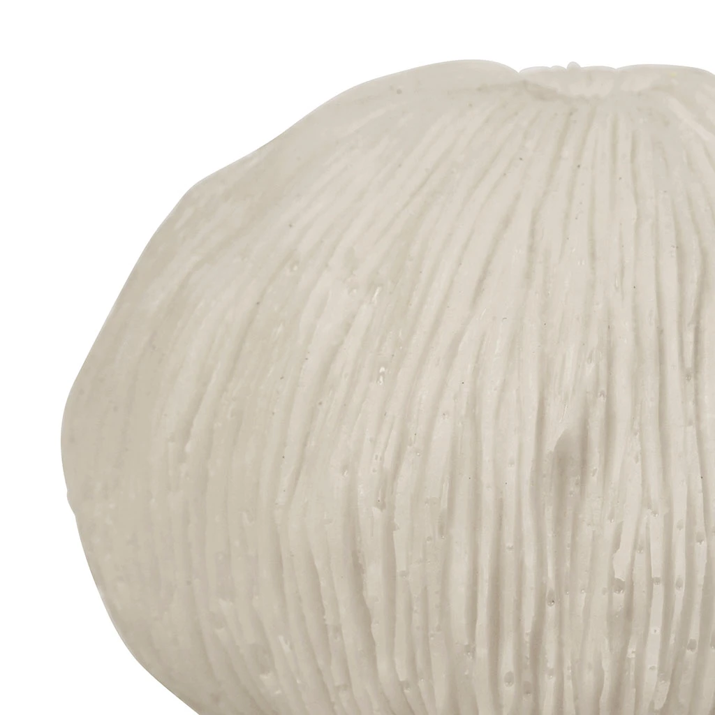 Côté Table Lampe Led Sphère Egee Blanc En Résine 2 Côté Table Lampe Led Sphère Egee Blanc En Résine – Image 2