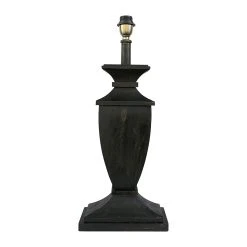 Côté Table Pied De Lampe Athenes Noir H63cm
