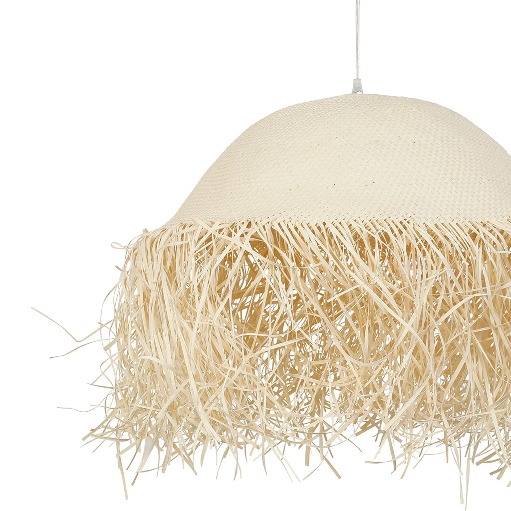 Côté Table Suspension Feuille De Palmier D50cm Naturel - Palmeraie 3 Côté Table Suspension Feuille De Palmier D50cm Naturel - Palmeraie – Image 3