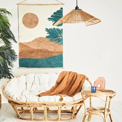 SEMA DESIGN Suspension En Corde De Papaier D63cm Naturel - Calyp -Market Set Shop 58b51 suspension avec corde de papier