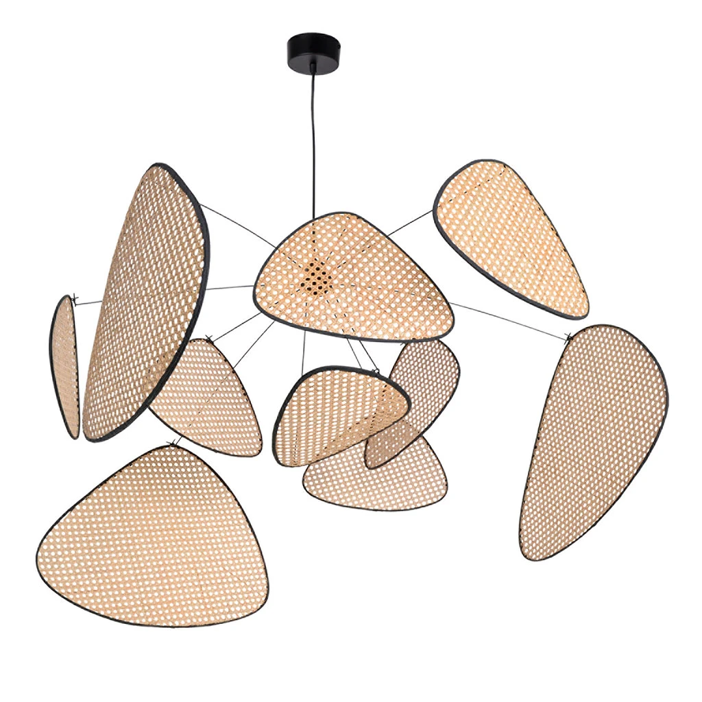 Market Set Suspension En Cannage D110xh45cm Naturel - Screen 1 Market Set Suspension En Cannage D110xh45cm Naturel - Screen