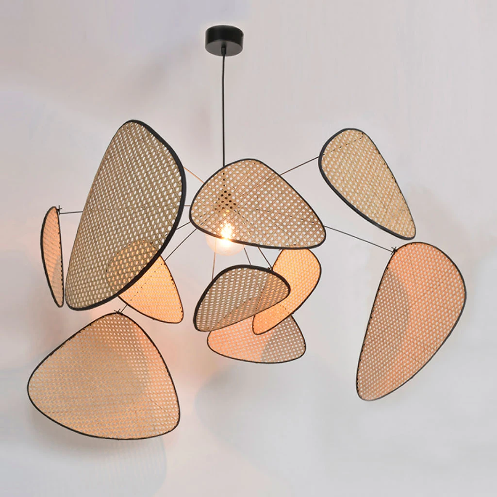 Market Set Suspension En Cannage D110xh45cm Naturel - Screen 2 Market Set Suspension En Cannage D110xh45cm Naturel - Screen – Image 2