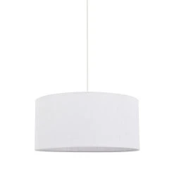 Corep Suspension En Lin Lavé D38cm Blanc - Cylindre