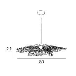 Corep Suspension XXL Double En Métal Et Bambou D80cm - Lanka -Market Set Shop 606667 FRN03 WEB