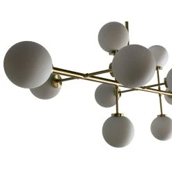 Opjet Suspension Edmond 10 Globes En Verre Opaline Doré 8 Opjet Suspension Edmond 10 Globes En Verre Opaline Doré -Market Set Shop 610316 FRN03 WEB
