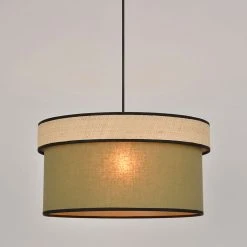 Corep Suspension En Coton Et Raphia D38cm Kaki - Bimat Amman -Market Set Shop 613475 FRN02 WEB