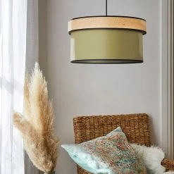 Corep Suspension En Coton Et Raphia D38cm Kaki - Bimat Amman -Market Set Shop 613475 FRN03 WEB