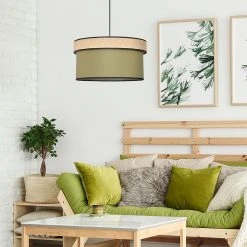 Corep Suspension En Coton Et Raphia D38cm Kaki - Bimat Amman -Market Set Shop 613475 FRN04 WEB