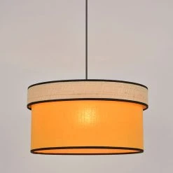 Corep Suspension En Coton Et Raphia D38cm Moutarde - Bimat Amman -Market Set Shop 613476 FRN02 WEB