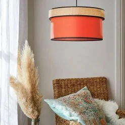 Corep Suspension En Coton Et Raphia D38cm Tomette - Bimat Amman -Market Set Shop 613477 FRN03 WEB