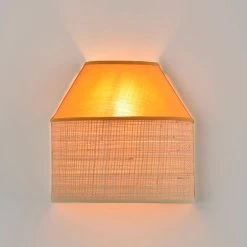 Corep Applique En Raphia H20cm Noutarde - Menorca -Market Set Shop 613482 FRN03 WEB