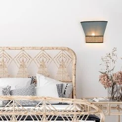 Corep Applique En Cannage H20cm Petrole - Pennsy -Market Set Shop 613486 FRN05 WEB