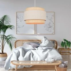 Corep Suspension En Raphia Et Coton D38cm Pyla - Milo -Market Set Shop 620155 FRN03 WEB