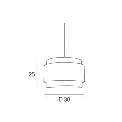 Corep Suspension En Raphia Et Coton D38cm Pyla - Milo -Market Set Shop 620155 FRN05 WEB