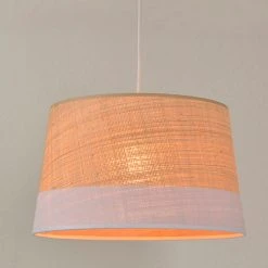 Corep Suspension En Coton Et Raphia D38cm Blanc - Faa Marina -Market Set Shop 620159 FRN02 WEB