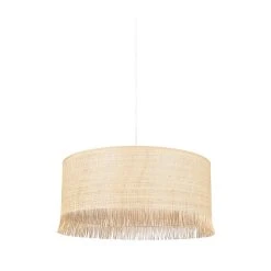 Corep Suspension Cylindre Raphia D38cm Naturel - Ibiza