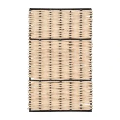 Corep Applique En Rotin Tresse H20.5cm Naturel - Tijuana