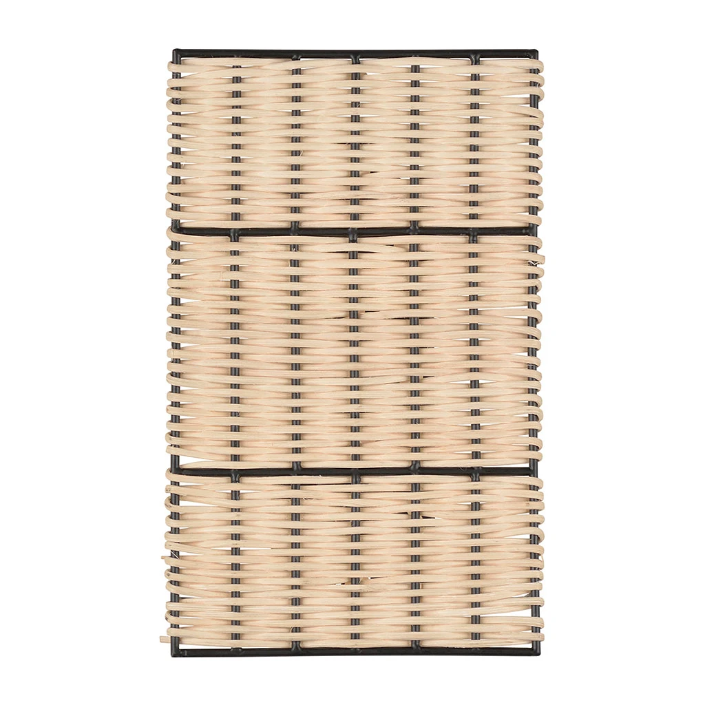 Corep Applique En Rotin Tresse H20.5cm Naturel - Tijuana 1 Corep Applique En Rotin Tresse H20.5cm Naturel - Tijuana