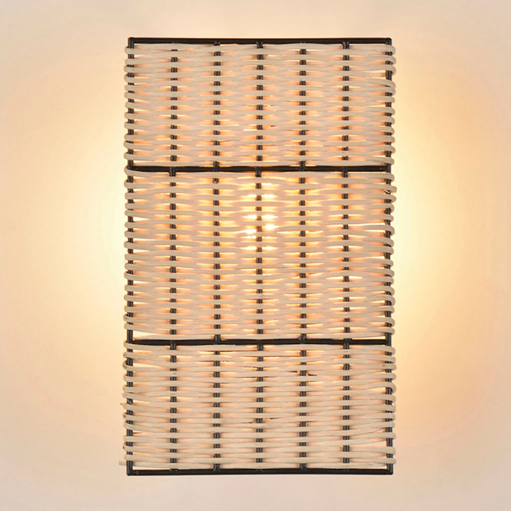 Corep Applique En Rotin Tresse H20.5cm Naturel - Tijuana 2 Corep Applique En Rotin Tresse H20.5cm Naturel - Tijuana – Image 2