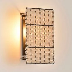 Corep Applique En Rotin Tresse H20.5cm Naturel - Tijuana 7 Corep Applique En Rotin Tresse H20.5cm Naturel - Tijuana -Market Set Shop 620166 FRN03 WEB