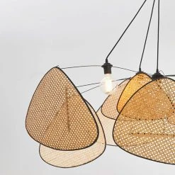 Market Set Suspension Screen Cannage Naturel (d150xh90cm) -Market Set Shop 620338 FRN05 WEB