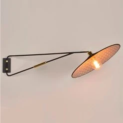 Market Set Applique En Méta D50cm Paon Et Noir - Gatsby -Market Set Shop 620415 FRN02 WEB