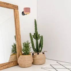 Corep Applique Boheme En Metal Et Velours H17cm Rose -Market Set Shop 622525 FRN04 WEB