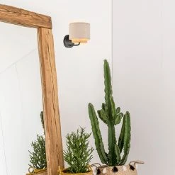 Corep Applique Boheme En Metal Et Velours H17cm Sable -Market Set Shop 622526 FRN04 WEB