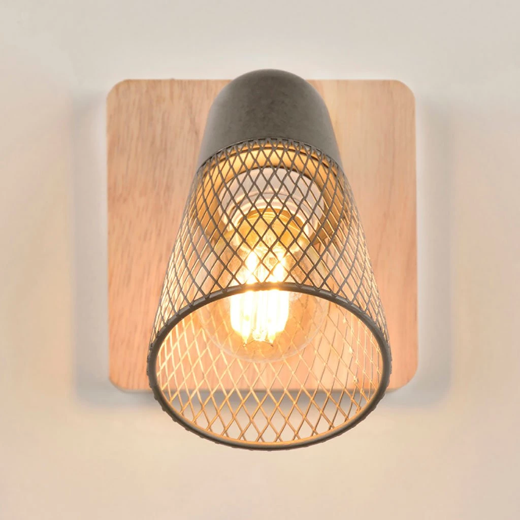 Corep Spot 1 Lumière En Métal H14.5cm Naturel Et Gris - Hillside 6 Corep Spot 1 Lumière En Métal H14.5cm Naturel Et Gris - Hillside – Image 6