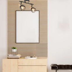 Corep Spot 2 Lumières En Métal H16cm Mat Noir - Kento -Market Set Shop 622566 FRN04 WEB