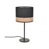 Corep Lampe En Métal Et Coton H36cm Noir - Raito