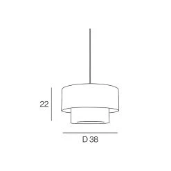 Corep Suspension En Raphia Et Velours D38cm Sable - Boheme -Market Set Shop 622583 FRN03 WEB