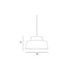 Corep Suspension En Coton Et Raphia D38cm Blanc - Mallorca -Market Set Shop 622587 FRN03 WEB