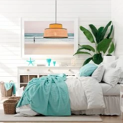 Corep Suspension En Coton Et Raphia D38cm Moutarde - Mallorca -Market Set Shop 622590 FRN05 WEB