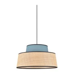 Corep Suspension En Coton Et Raphia D38cm Pétrole - Mallorca