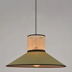 Corep Suspension En Coton Et Cannage D44cm Kaki - Pennsy -Market Set Shop 622598 FRN02 WEB