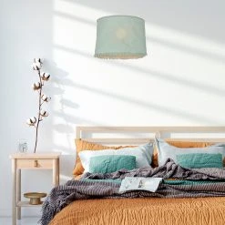 Corep Suspension En Lin D38cm Sauge - Linen -Market Set Shop 622610 FRN04 WEB