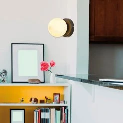 Corep Applique En Metal Et Verre H12cm Noir - Seventy -Market Set Shop 622614 FRN04 WEB