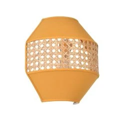 Corep Applique En Coton Et Cannage H21cm Moutarde - Jarawa 12 Corep Applique En Coton Et Cannage H21cm Moutarde - Jarawa -Market Set Shop 622631 FRN05 WEB