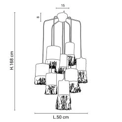Market Set Suspension 8 Lumières En Bana Et Raphia H168cm Frange - Formentera 9 Market Set Suspension 8 Lumières En Bana Et Raphia H168cm Frange - Formentera -Market Set Shop 623101 FRN03 WEB