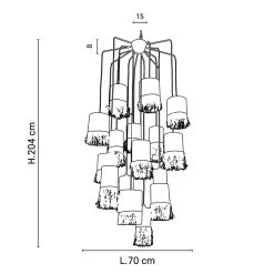 Market Set Suspension 16 Lumières En Bana Et Raphia H204cm Frange - Formentera 8 Market Set Suspension 16 Lumières En Bana Et Raphia H204cm Frange - Formentera -Market Set Shop 623102 FRN03 WEB