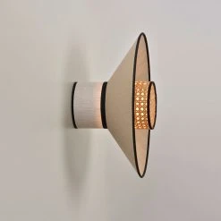 Market Set Applique En Lin Lavé Et Cannage H40cm Nude - Singapour 13 Market Set Applique En Lin Lavé Et Cannage H40cm Nude - Singapour -Market Set Shop 623125 FRN06 WEB