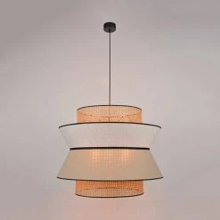 Market Set Suspension En Lin Lavé Et Cannage H60cm Nude - Singapour 7 Market Set Suspension En Lin Lavé Et Cannage H60cm Nude - Singapour -Market Set Shop 623128 FRN02 WEB