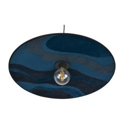 Market Set Suspension En Métal, Velour Et Lin D60cm Nuit - Sonia Laudet Malachite 12 Market Set Suspension En Métal, Velour Et Lin D60cm Nuit - Sonia Laudet Malachite -Market Set Shop 623135 FRN05 WEB