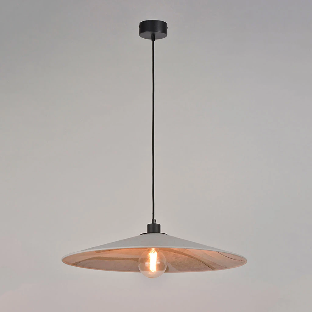 Market Set Suspension En Métal, Velour Et Lin D60cm Sable - Sonia Laudet Malachite 3 Market Set Suspension En Métal, Velour Et Lin D60cm Sable - Sonia Laudet Malachite – Image 3