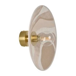 Market Set Applique En Métal, Velours Et Lin H40cm Sable - Sonia Laudet Malachite 12 Market Set Applique En Métal, Velours Et Lin H40cm Sable - Sonia Laudet Malachite -Market Set Shop 623145 FRN05 WEB