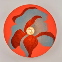 Market Set Applique En Métal, Velours Et Lin H60cm Camelia - Sonia Laudet Nostalgia -Market Set Shop 623148 FRN02 WEB