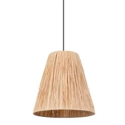 Corep Suspension En Raphia D30cm Naturel - Playa