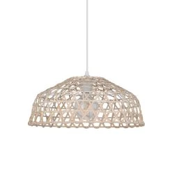 Corep Suspension En Métal Et Rotin D38cm Naturel - Bendor